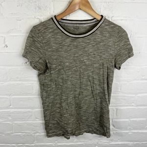 Madewell Women's Activewear Athletics T-Shirt Top Short Sleeves Gray Size XXS